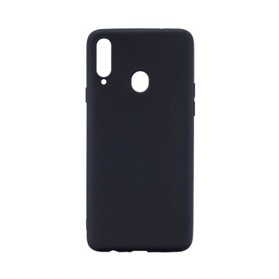 Soft Silicon Case for Samsung Galaxy A20s Black